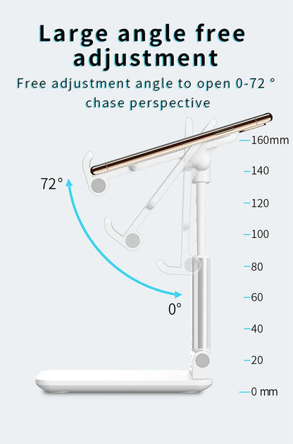 New Adjustable Desk Mobile Phone Holder Foldable Stand