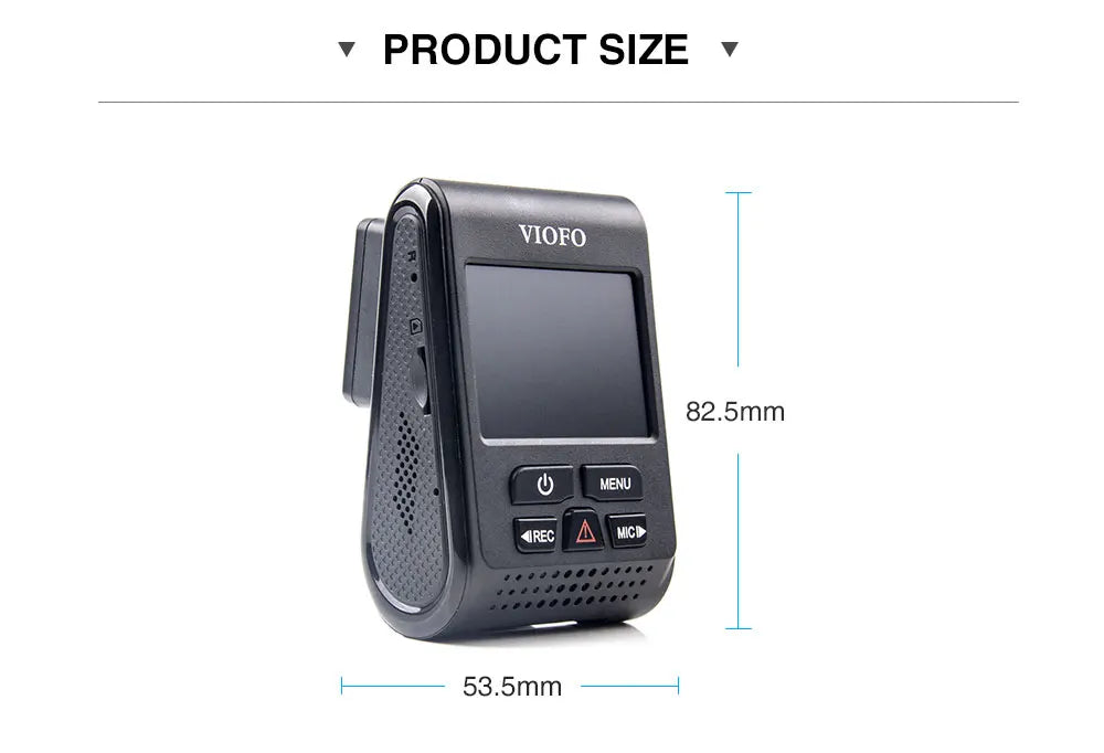 VIOFO A119 V3 2K Car DVR Super Night Vision Quad HD Dash Camera