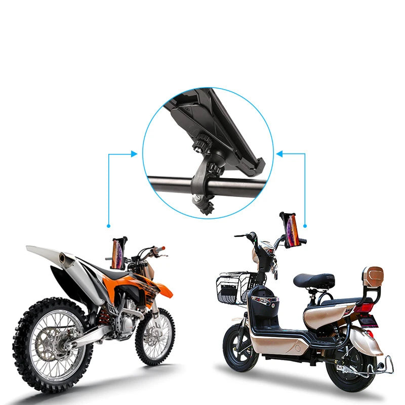 Universal Motorcycle Bike Bicycle Handlebar Mount Holder
