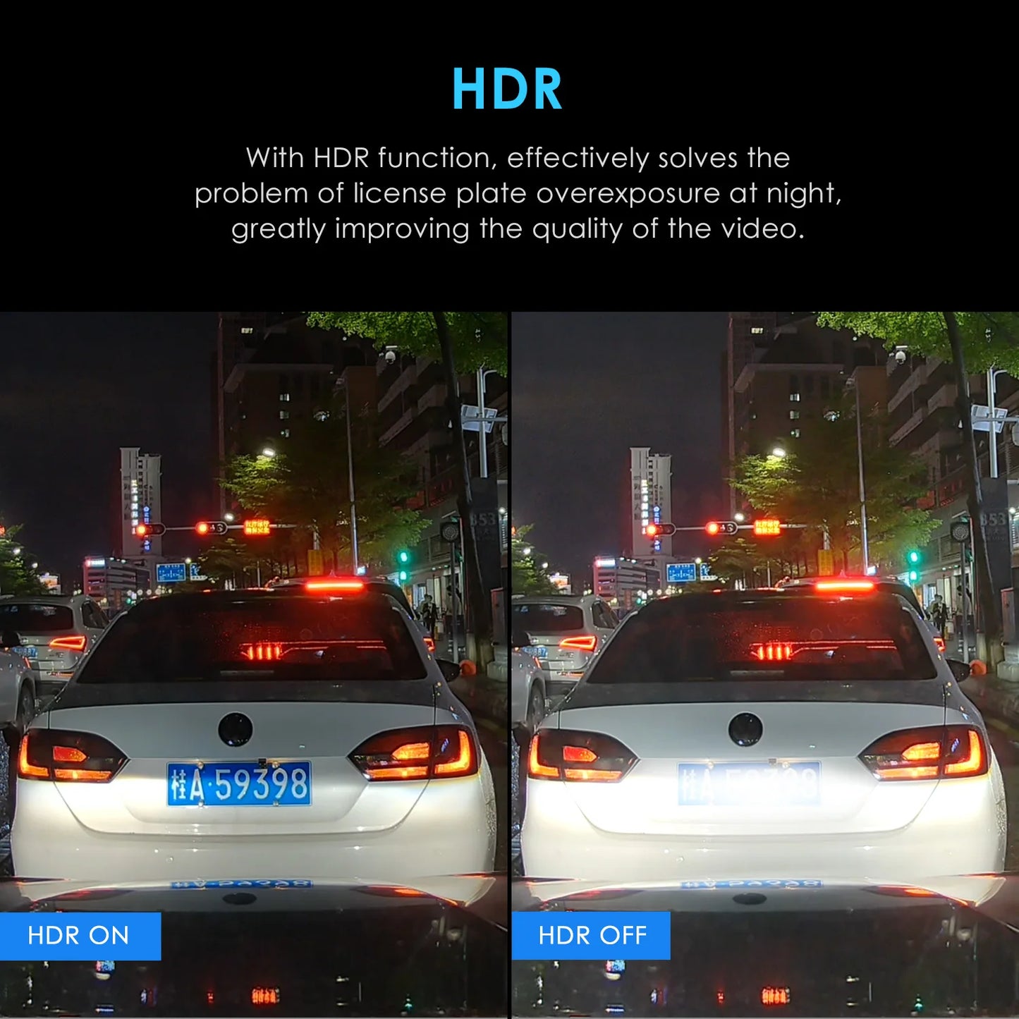 VIOFO A119 V3 2K Car DVR Super Night Vision Quad HD Dash Camera