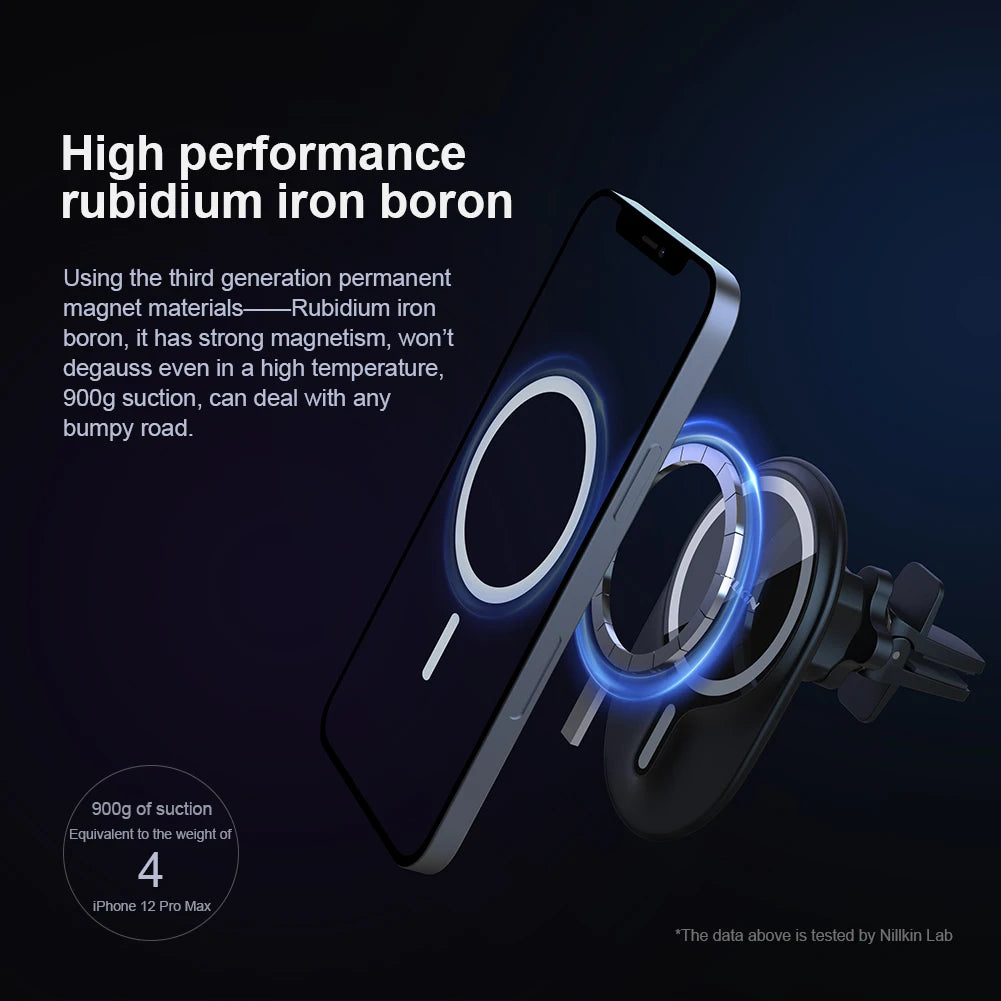 Magsafe Car Holder Magnetic Phone Holder in the Car