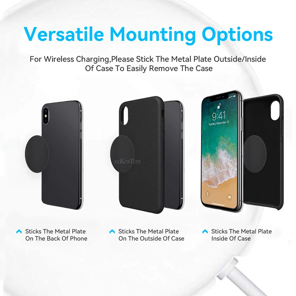 Car Magnet for Phone Holder Desk Metal Phone Magnetic Sticker