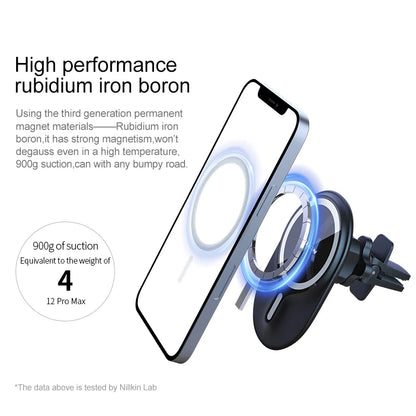 Magsafe Car Holder Magnetic Phone Holder in the Car