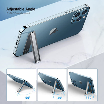 OATSBASF Magnetic Phone Holder Mini Metal Phone Stand