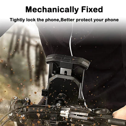 Motorcycle Phone Holder QC3.0 Wireless Charger Mobile Support