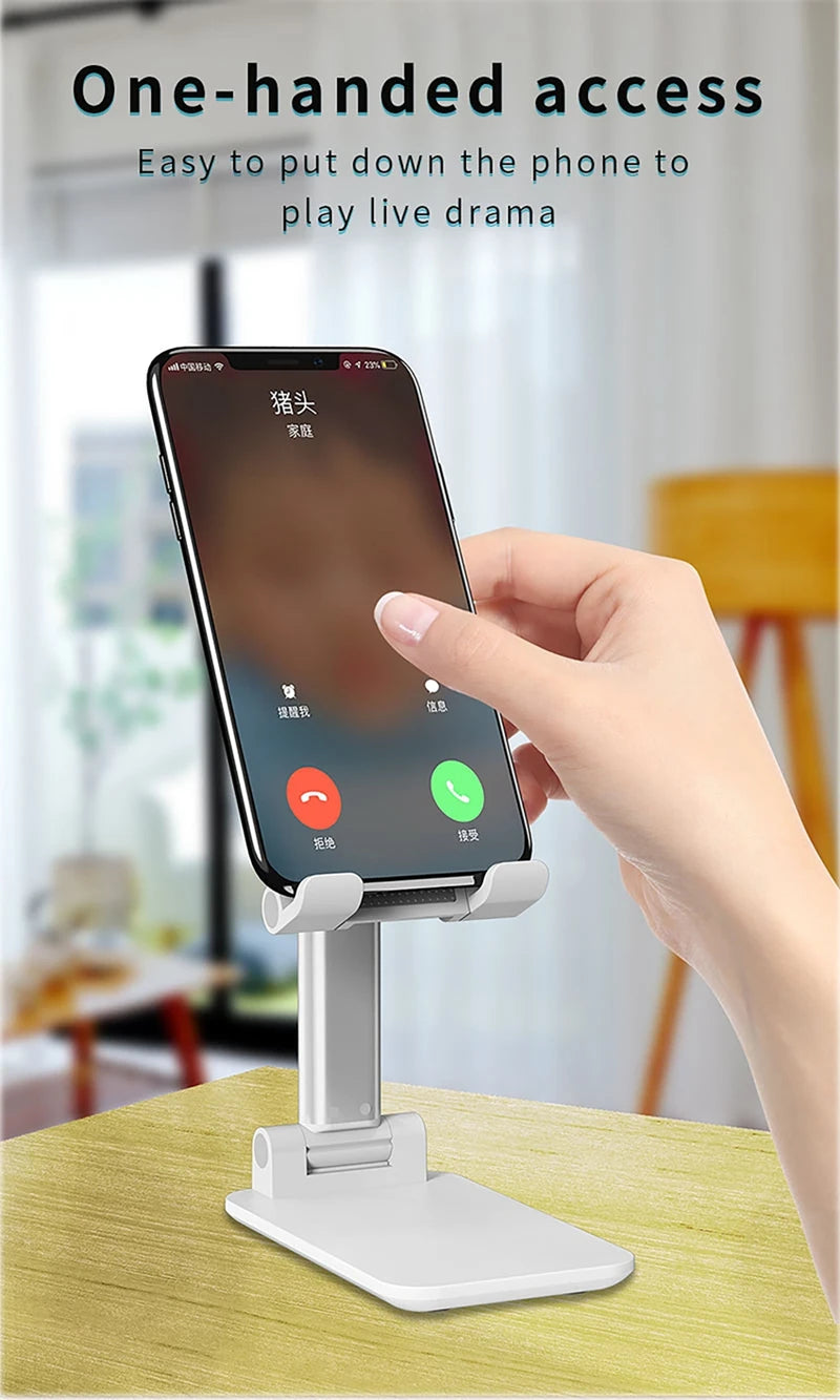 New Adjustable Desk Mobile Phone Holder Foldable Stand