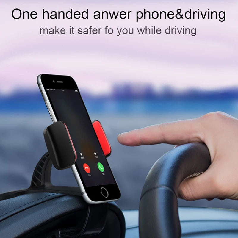 Car Mount Holder Adjust HUD Car Dashboard Phone Holder