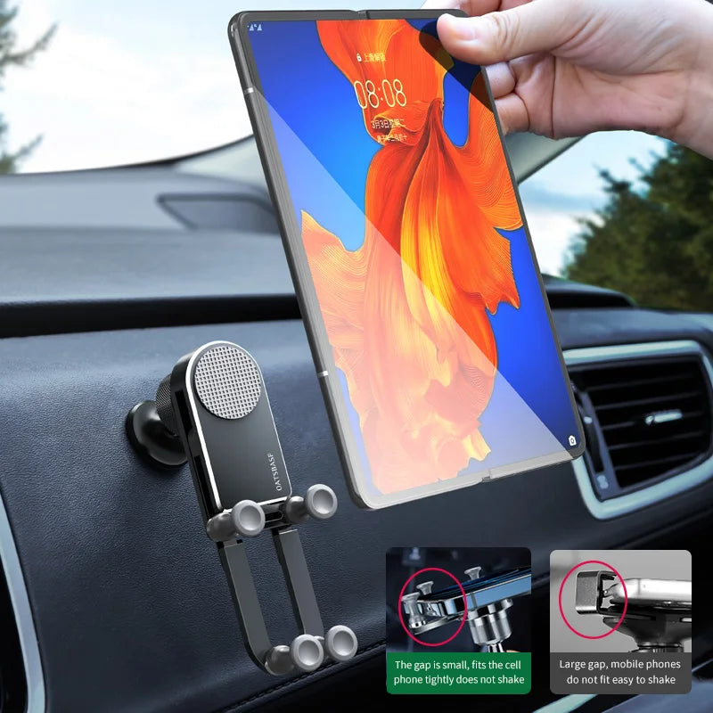 Car Phone Holder Gravity GPS Support Telephone Mount