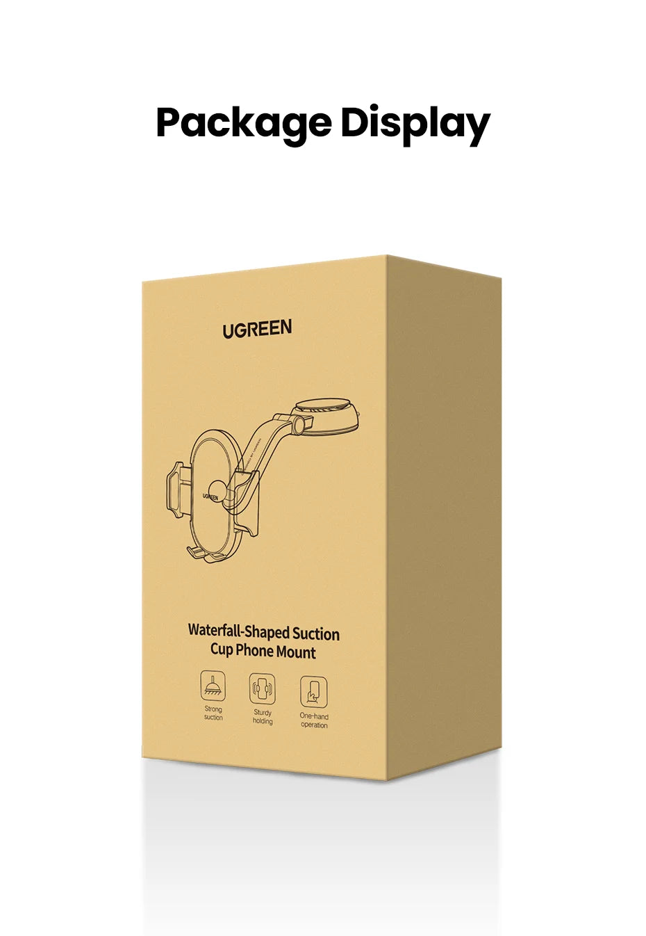 Car Phone Holder Stand Gravity Dashboard Phone Holder Universal