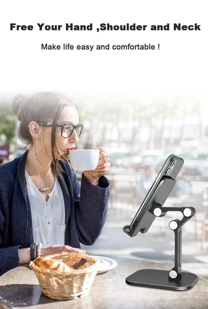 New Adjustable Desk Mobile Phone Holder Foldable Stand