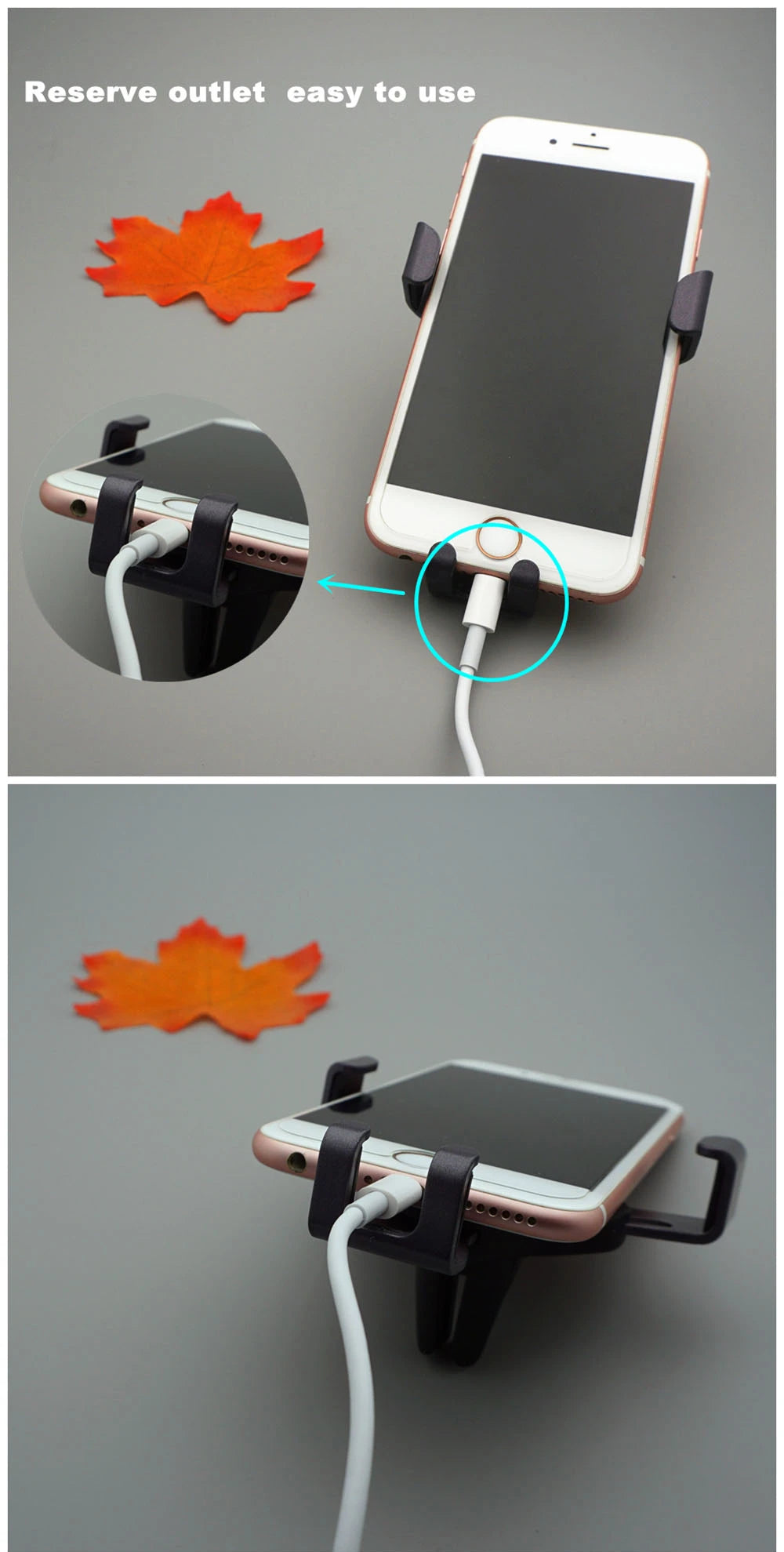 SYRINX Universal Air Vent in Car Mobile Phone Holder Stand