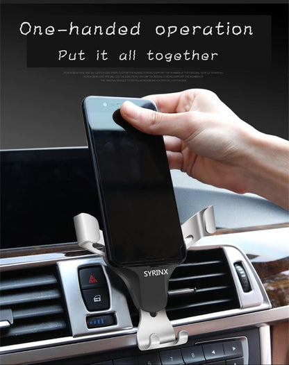 SYRINX Universal Air Vent in Car Mobile Phone Holder Stand