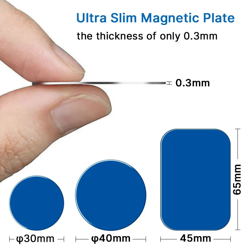 Metal Plate For Magnetic Car Phone Holder Stand