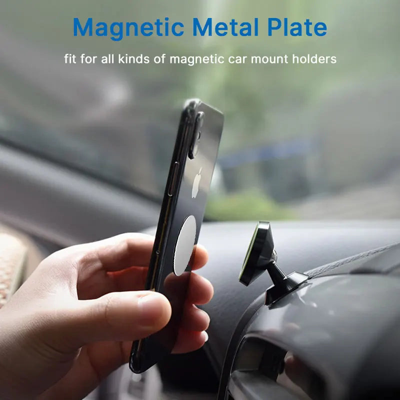 Metal Plate For Magnetic Car Phone Holder Stand