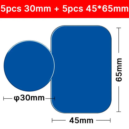 Metal Plate For Magnetic Car Phone Holder Stand