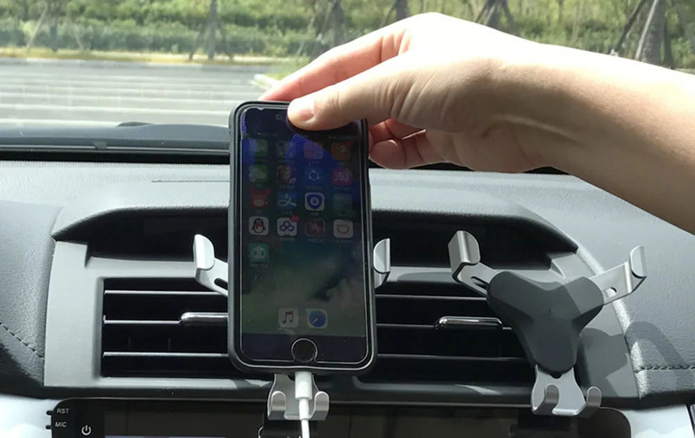 SYRINX Universal Air Vent in Car Mobile Phone Holder Stand