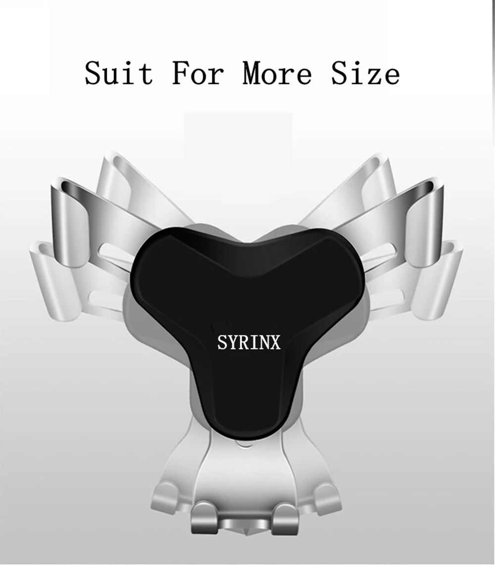 SYRINX Universal Air Vent in Car Mobile Phone Holder Stand