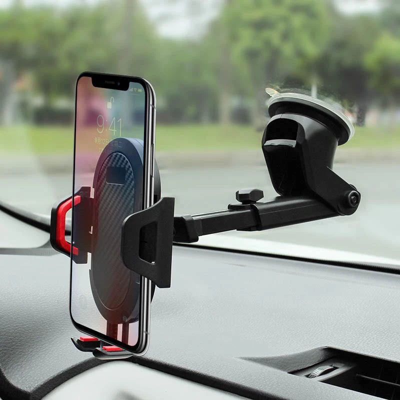 AUFU Sucker Car Phone Holder Mobile Phone Holder Stand in Car