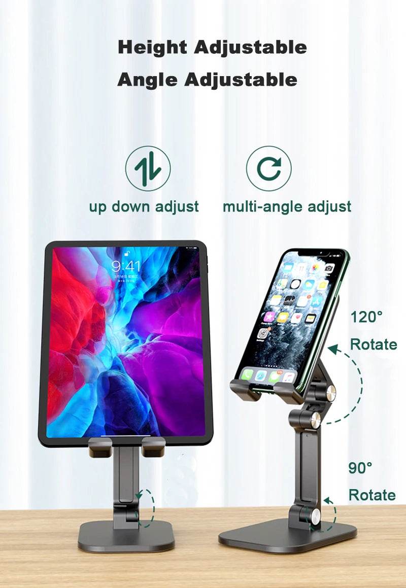 New Adjustable Desk Mobile Phone Holder Foldable Stand
