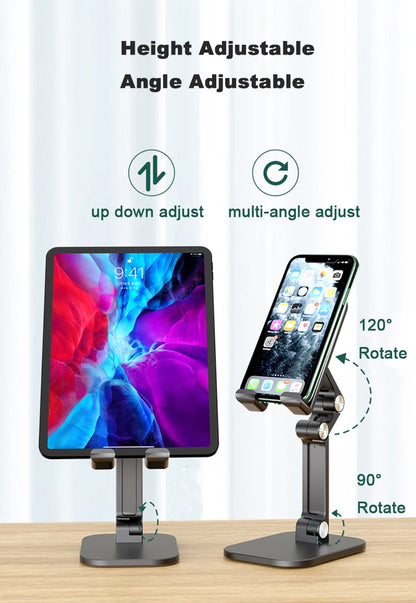 New Adjustable Desk Mobile Phone Holder Foldable Stand