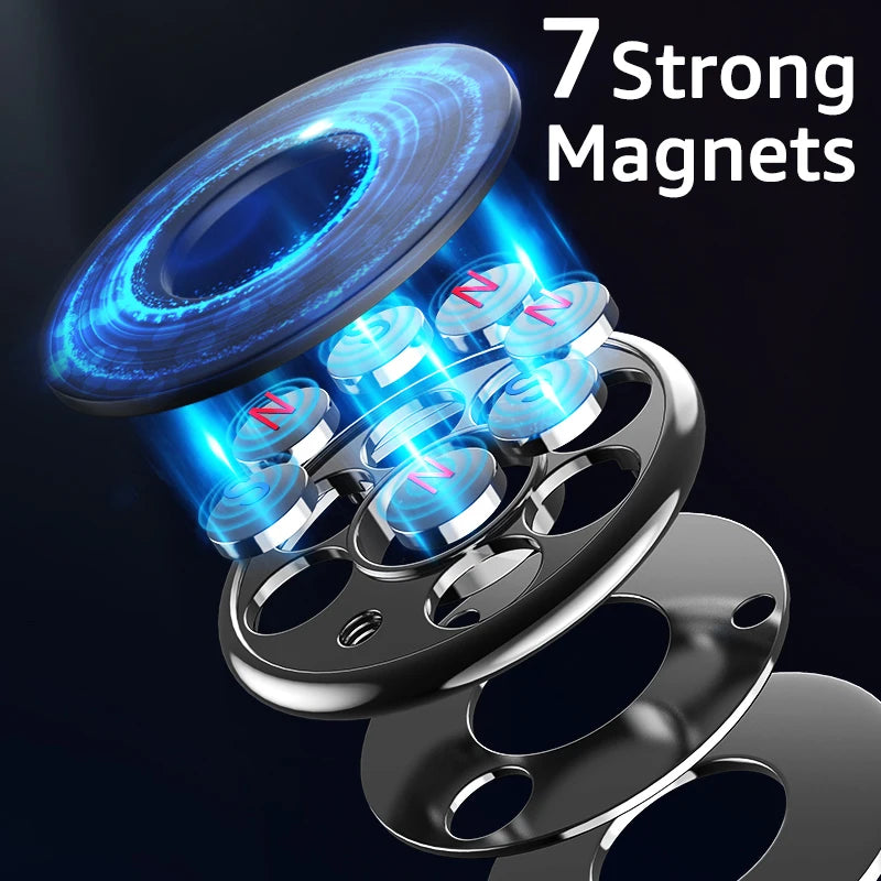 Universal Magnetic Car Phone Holder in Car