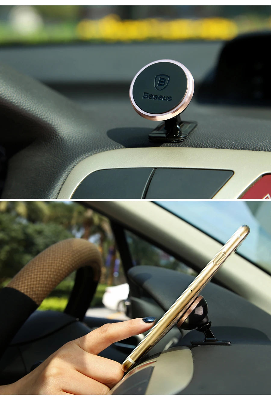 Baseus Universal Magnetic Car Phone Holder Stand