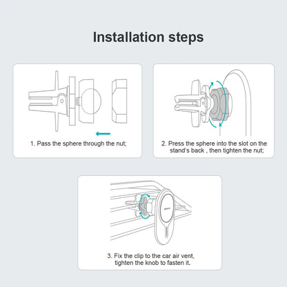 Magsafe Car Holder Magnetic Phone Holder in the Car