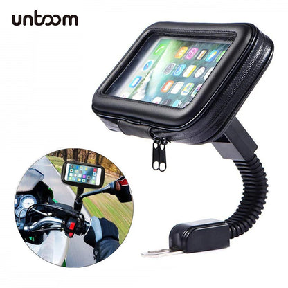 Motorcycle Telephone Holder Support Moto Bicycle Rear View
