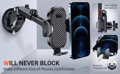 Car Phone Holder Sucker Car Phone Mount Stand GPS Telefon