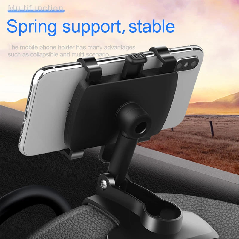 SEAMETAL Dashboard Car Phone Holder Stable 360-Degree Rotation