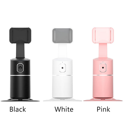 Automatic Face Tracking Selfie Stick Mobile Phone Holder 360 Rotation