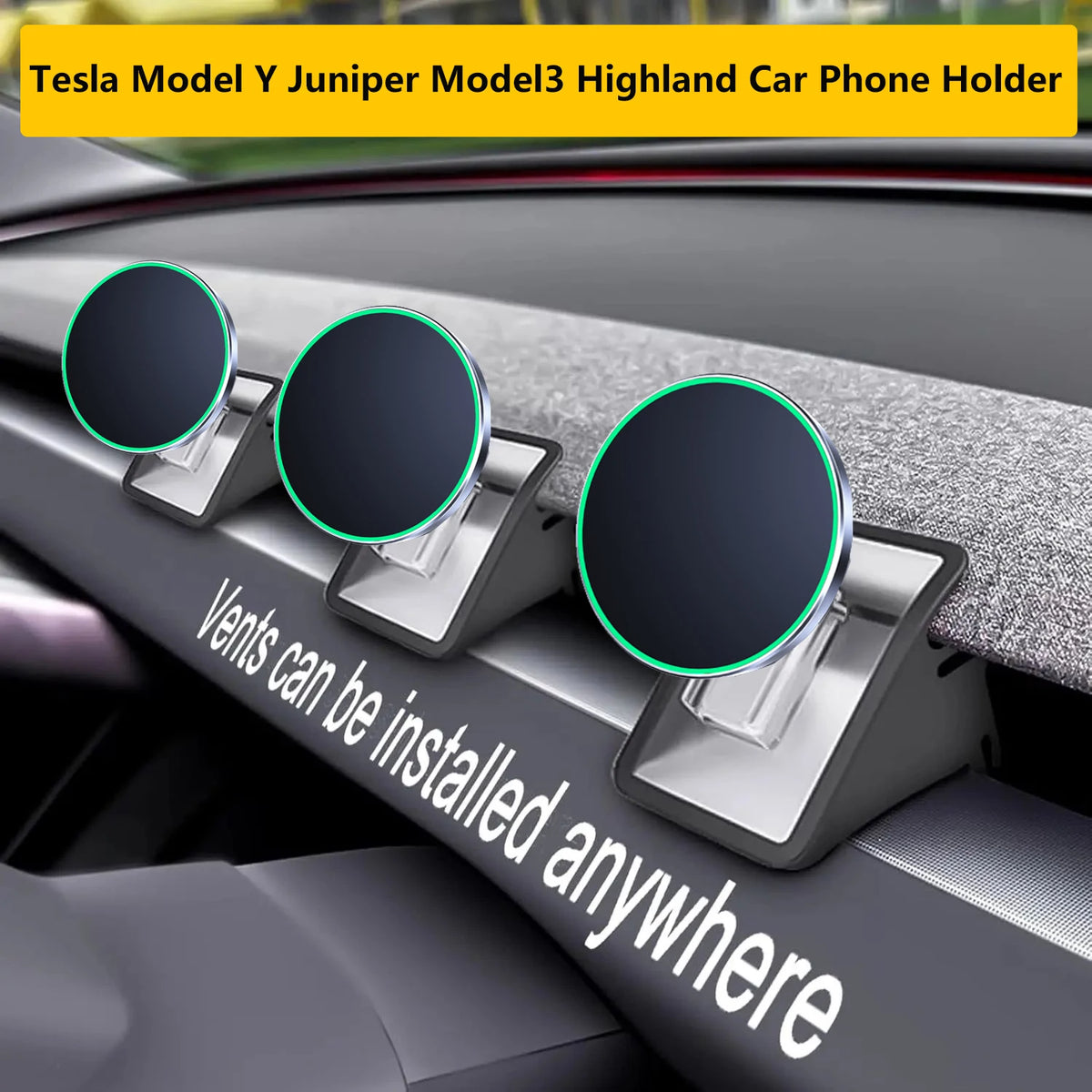 Car Phone Holder for Tesla Model Y Juniper Model3 Highland