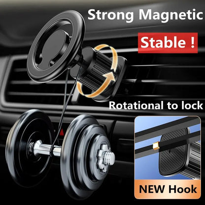 For Magsafe Magnetic Car Air Vent Hook Mount Universal