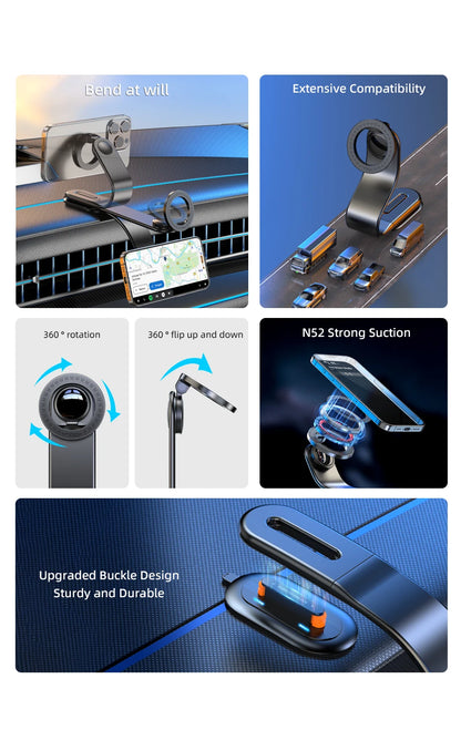 VYVYLABS 15W Magnetic Wireless Charging Phone Holder Charger