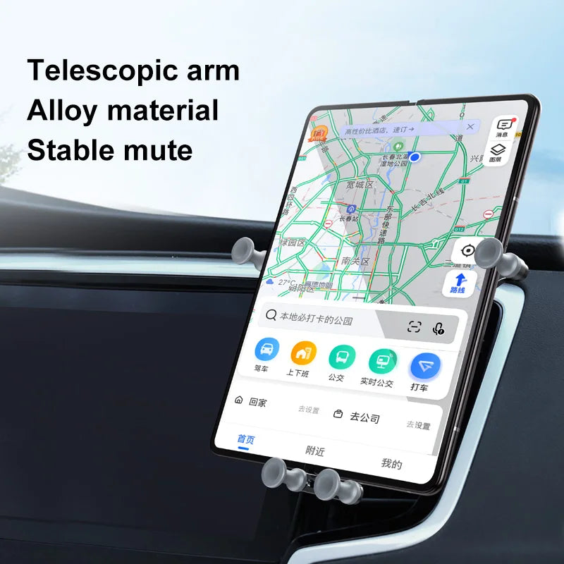 Car Phone Holder Gravity GPS Support Telephone Mount