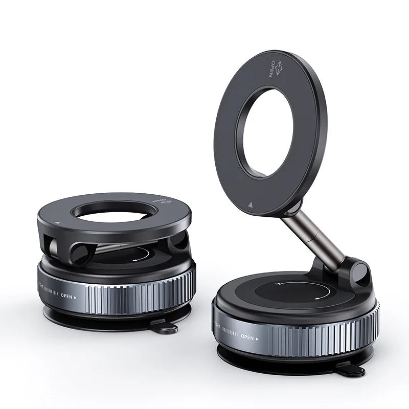 Foldable Magnetic Car Phone Holder Multi-directional Rotation Surface