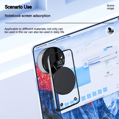 Electric Vacuum Suction Magnetic Car Phone Wireless Charger Holder