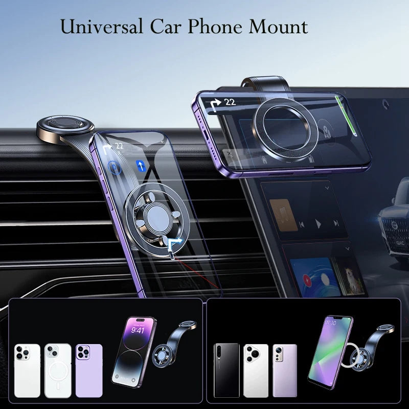 Car Dashboard Phone Bracket,Magnetic Car Phone Holder