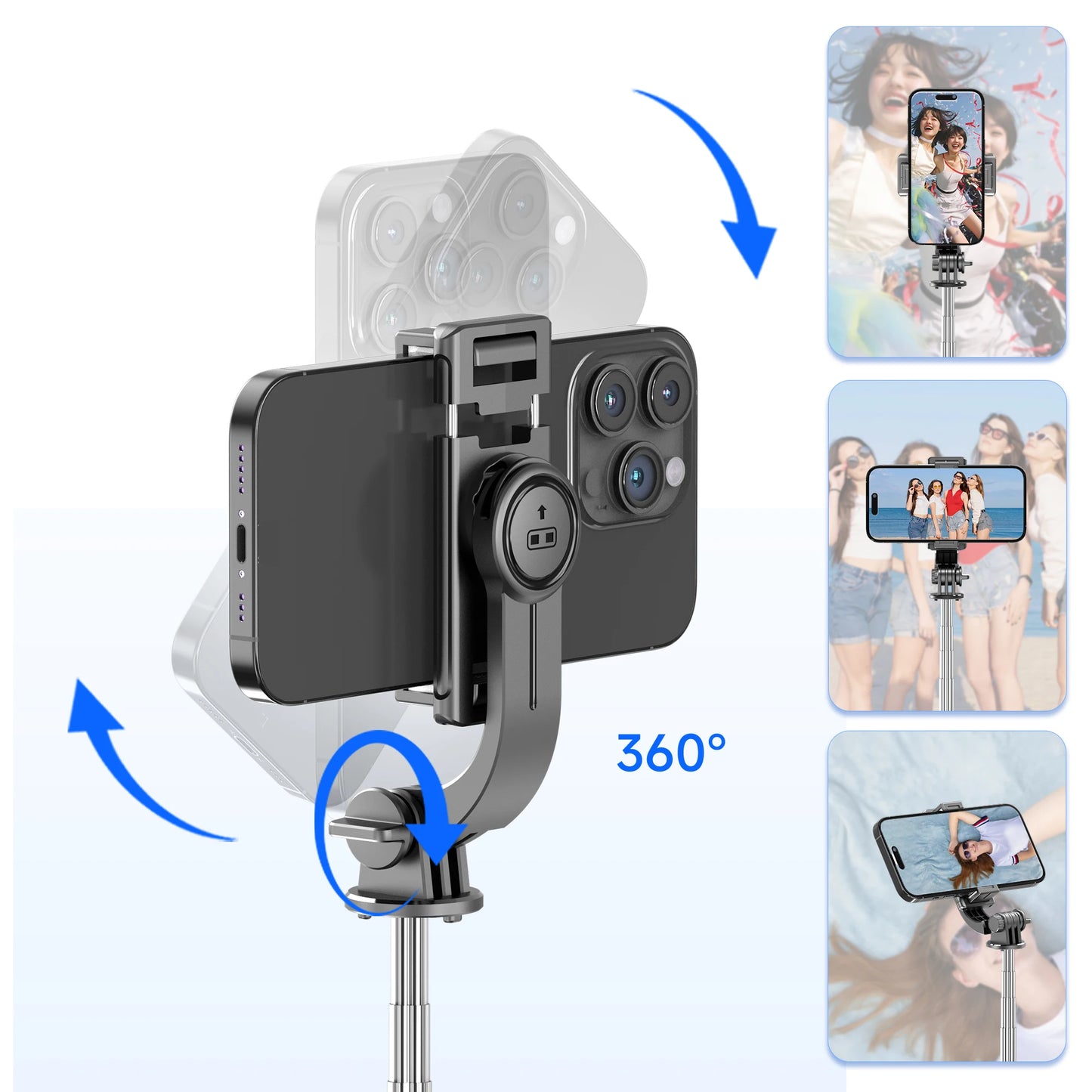 F01 Selfie Stick Portable Tripod Phone Stand