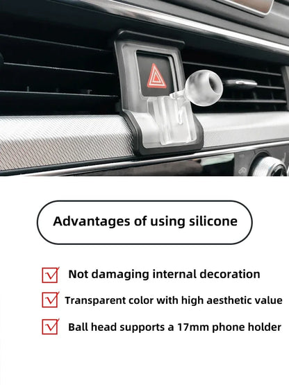 For Audi A4 B9 A5 2017-2024 Phone Holder Stand Mount