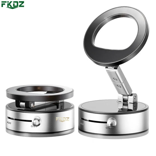 Vacuum Strong Magnetic Suction Foldable Phone Holder