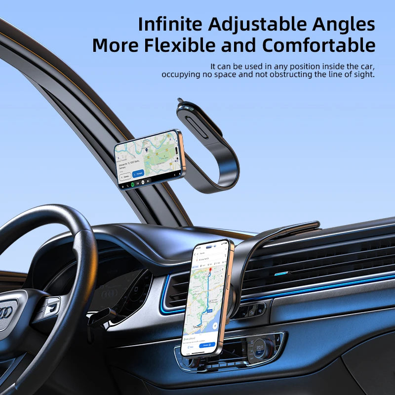 VYVYLABS 15W Magnetic Wireless Charging Phone Holder Charger