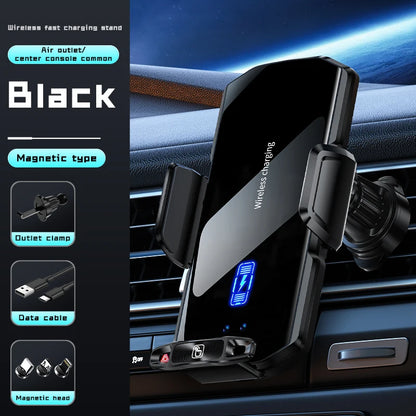 Wireless Car Phone Holder Stand 15W Fast Charge Touch Control