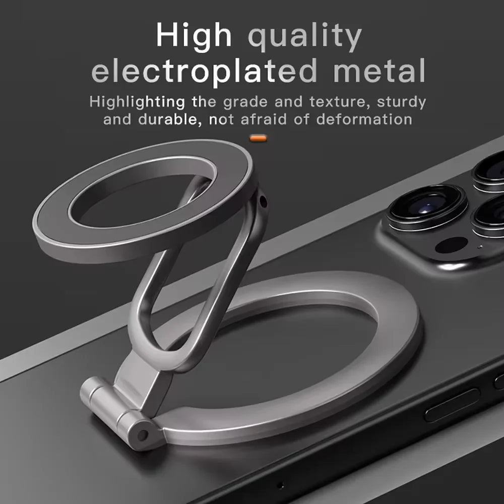 Foldable Double Sided Magnetic Phone Holder for iPhone 14/15/16