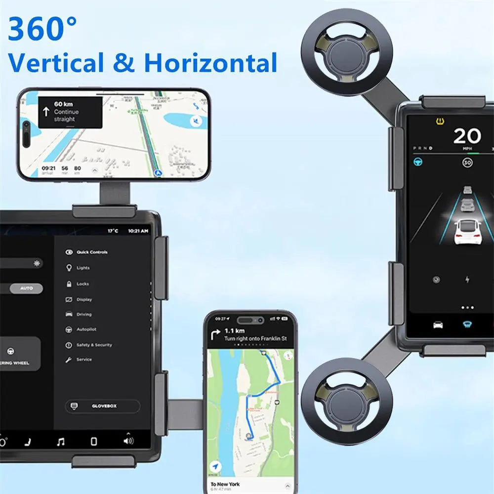 Car Phone Mount Holder 15W Magnetic Wireless Charger
