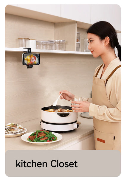 Magnetic Airplane Phone Holder Portable Stable Stand