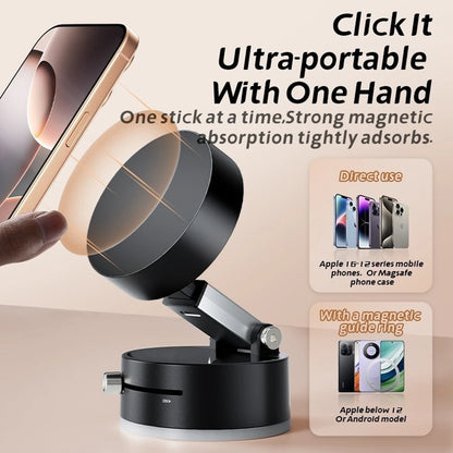 Vacuum Double Side Magnetic Suction Cup Holder