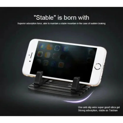 1PC Anti-slip Car Silicone Holder Mat Pad