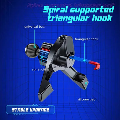 Upgraded Magnetic Car Phone Holder with Stable Triangle Support