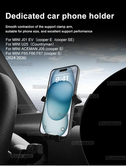 For Mini Cooper GPS Gravity Phone Holder Bracket Mount